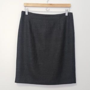 Banana Republic short gray pencil skirt